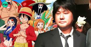 Luffy e seu criador juntos
